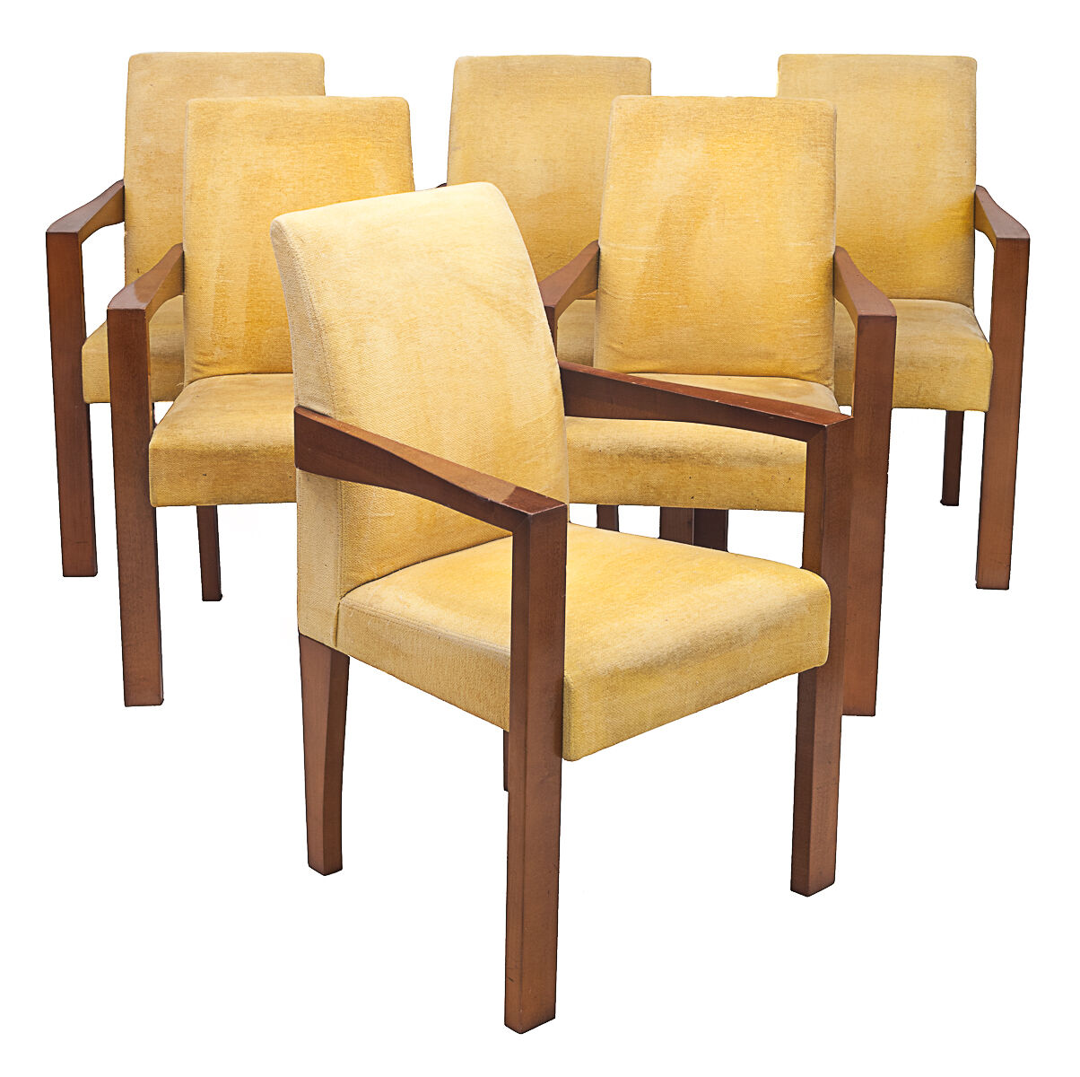 6 fauteuils bridge par Hugues Chevalier