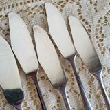 12 silver-plated fish cutlery sets by Argental