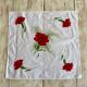 Set of 12 vintage towels printed eyelets - 45x45cm - cotton