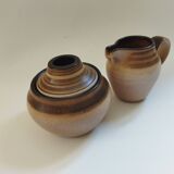 Vintage Salins sugar bowl and creamer