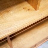 Vintage wooden sideboard library