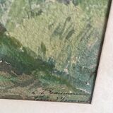 Watercolor table