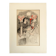 Vintage portait of gentleman and wooman by ink
