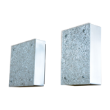 Pair of Brutalist wall lamps 60s