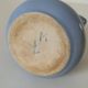 Duo of pastel ceramic milk jugs – Lavender blue & vintage cream