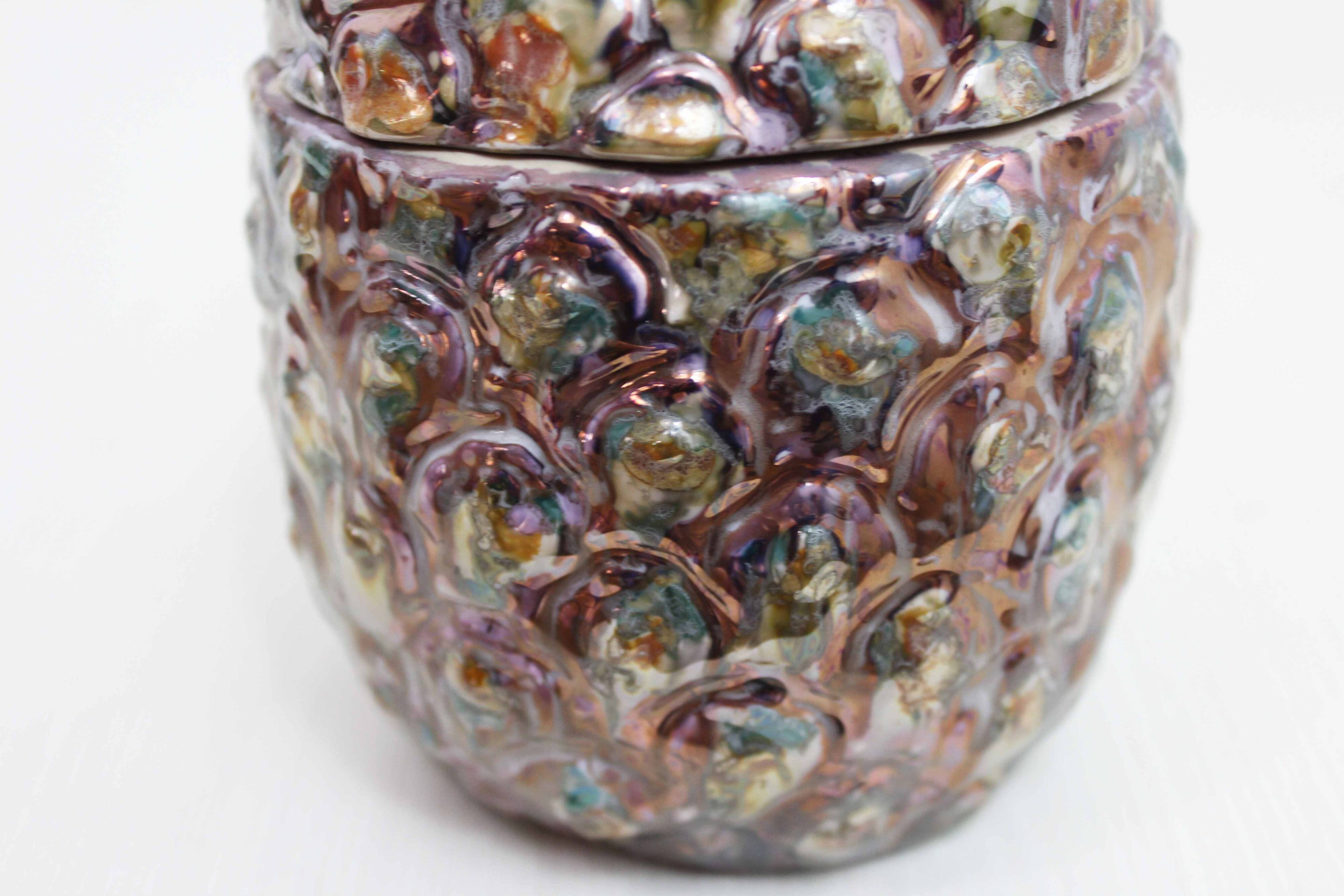 Earthenware Pineapple candy box