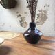 Handcrafted glazed terracotta vase