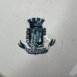 Gien Chardon iron earth flat plate