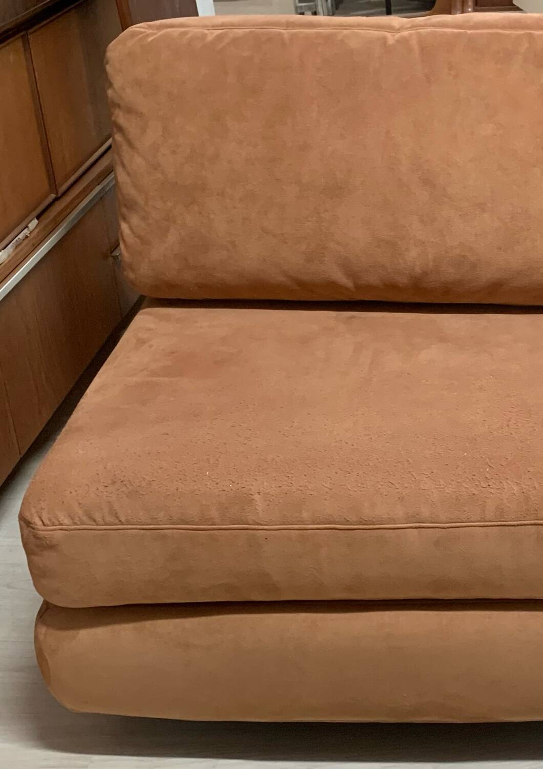 Cinna armchair in Alcantara