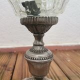 Glass table lamp 1950