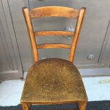 3 chaises bistrot vintage