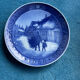 Wall plates Christmas Denmark Royal Copenhagen years 72-87