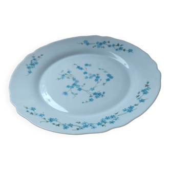 Arcopal forget-me-not Veronica serving dish
