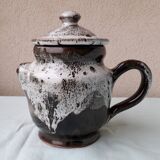 Enameled stoneware coffee pot