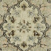 Vintage Turkish Carpet Beige and Brown Floral 271 x 174 cm