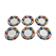 6 assiettes plat et 6 assiettes à soupe vers les années 1970 Italienne