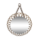 Rattan sun mirror 1970s