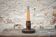 Art Deco wooden lamp, vintage wooden lamp base, table lamp.