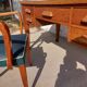 bureau en bois massif, vintage, bohème