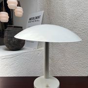 White Metal Desk Lamp 1980s