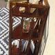 Pair of rattan bedside tables
