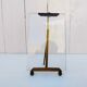 Vintage golden brass easel photo frame
