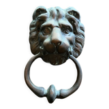 Lion head door knocker