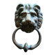 Lion head door knocker