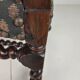 English Barley Twist Library Armchair in Dark Oak, circa 1700