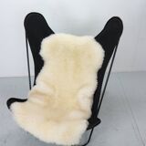 BKF Butterfly Chair by Jorge Hardoy-Ferrari for Knoll, 1960s incl. Sheepskin
