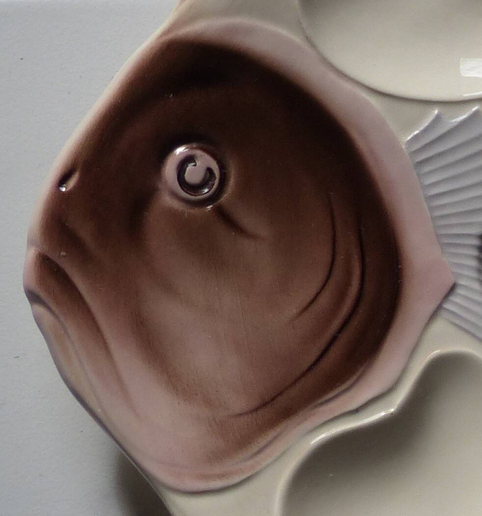 6 London oyster plates, Copenhagen model