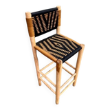 Handcrafted bar stool