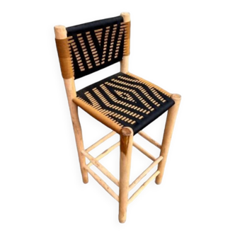 Handcrafted bar stool