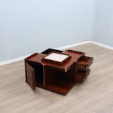 1970s FIARM modular bar cube coffee table