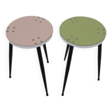 1960s pair of italian stools