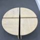 Italian Travertine Coffee or Side Tables, 1970s, Set of 4