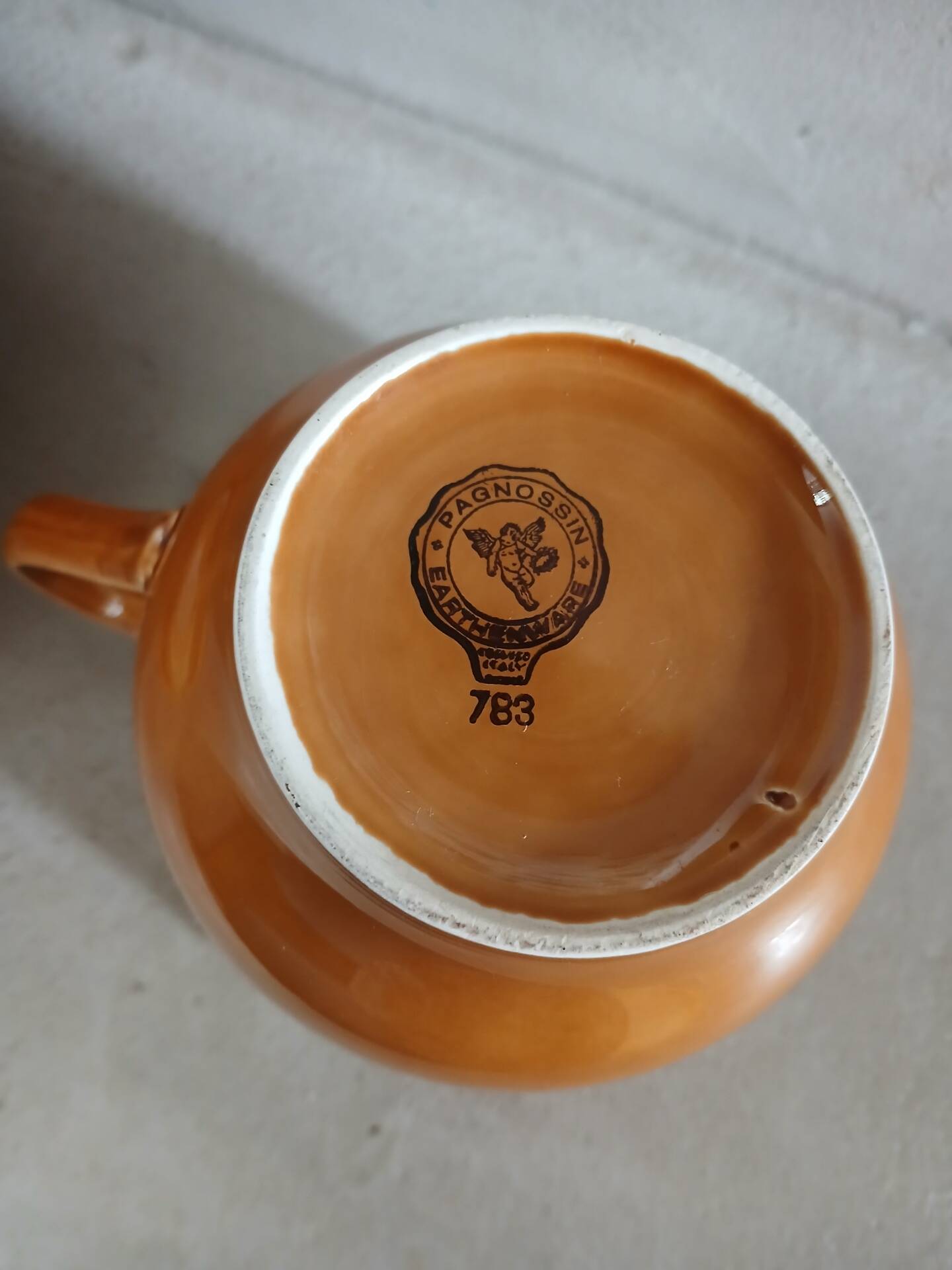 2 tasses en céramique italienne