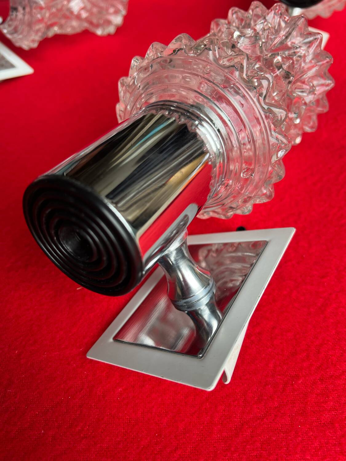 Set of 5 vintage 1970 targetti wall lights