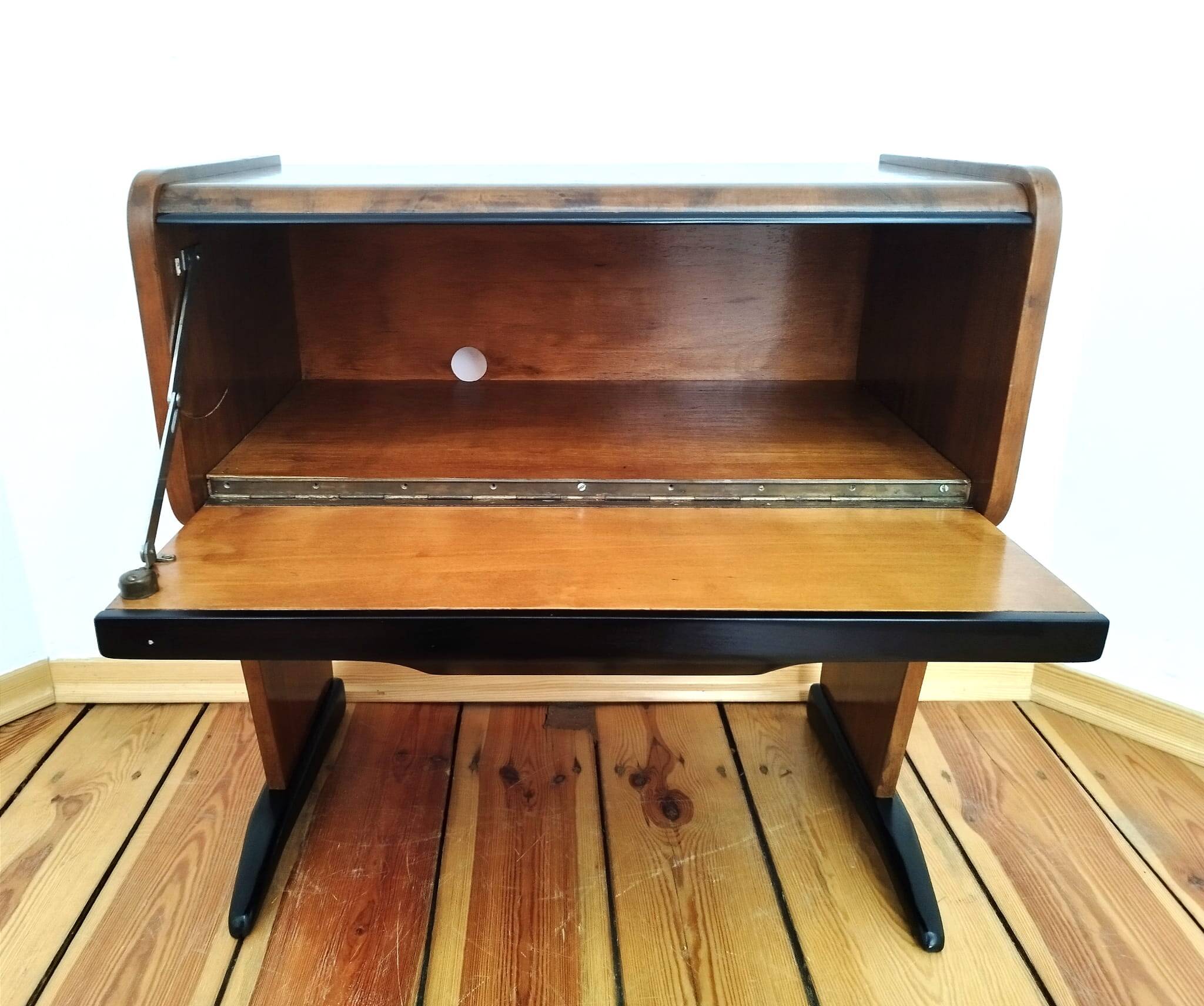 Jindrich Halabala TV cabinet, Czechoslovakia, 1940s