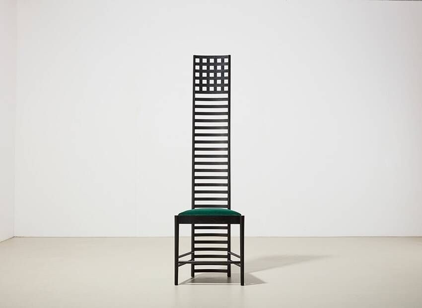 Charles Rennie Mackintosh Hill House Chair for Cassina 1903/1970