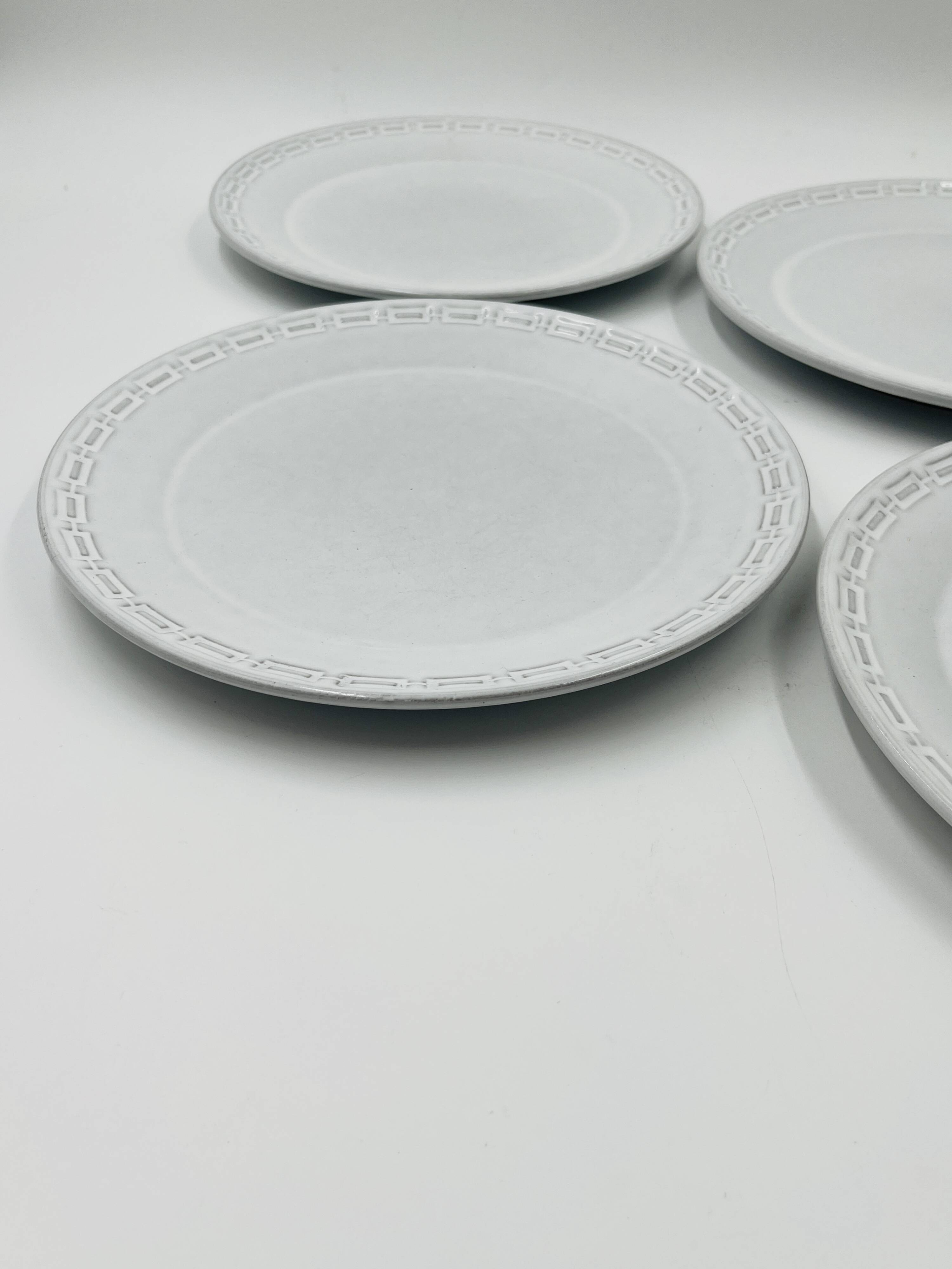 Lot of 4 Epsilon Ceramic Plates by Karl Leutner