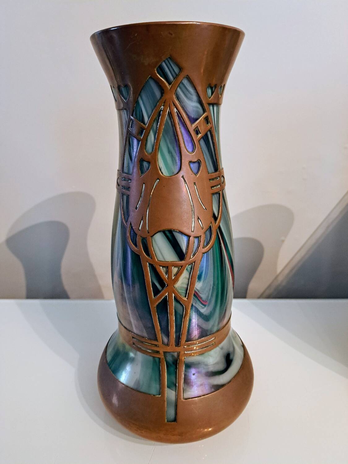 Pair of Art Nouveau Jugendstil vases