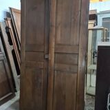 Pair of oak closet doors