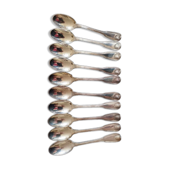 French goldsmith Puiforcat - 10 teaspoons