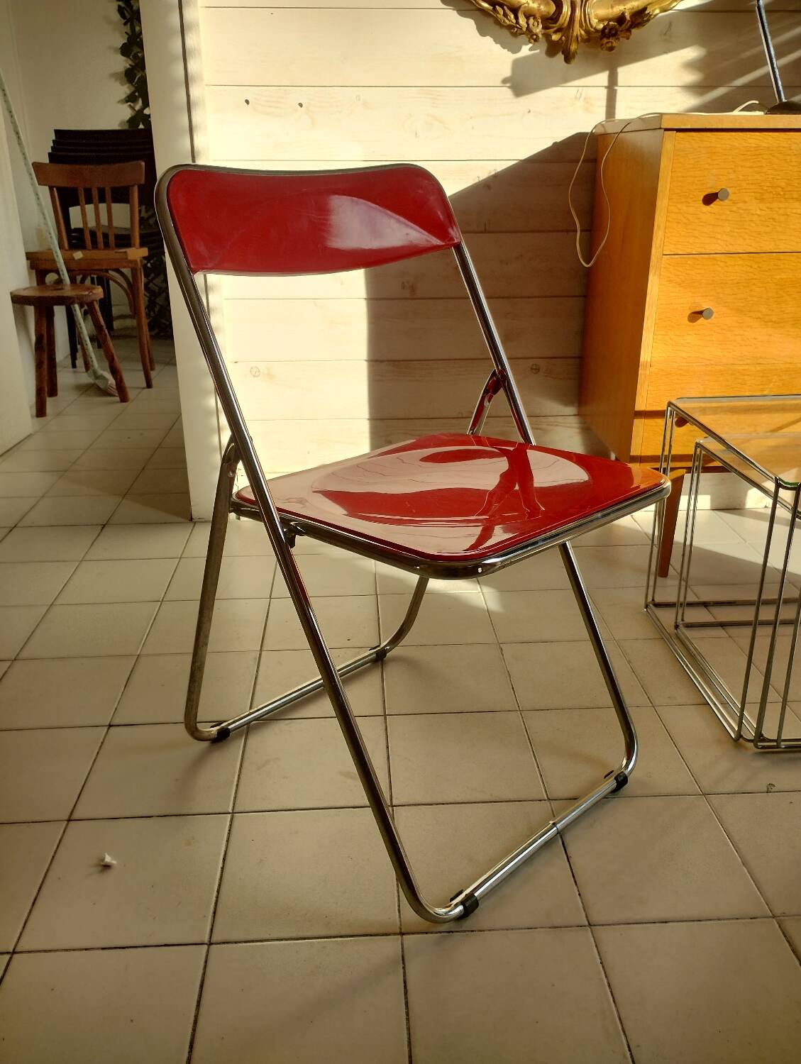 Vintage folding chair