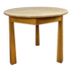 1960 tripod table in beech wood