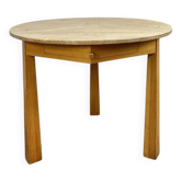 Table tripode 1960 en hêtre