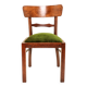 Chaise de bureau vintage vert mother 1930