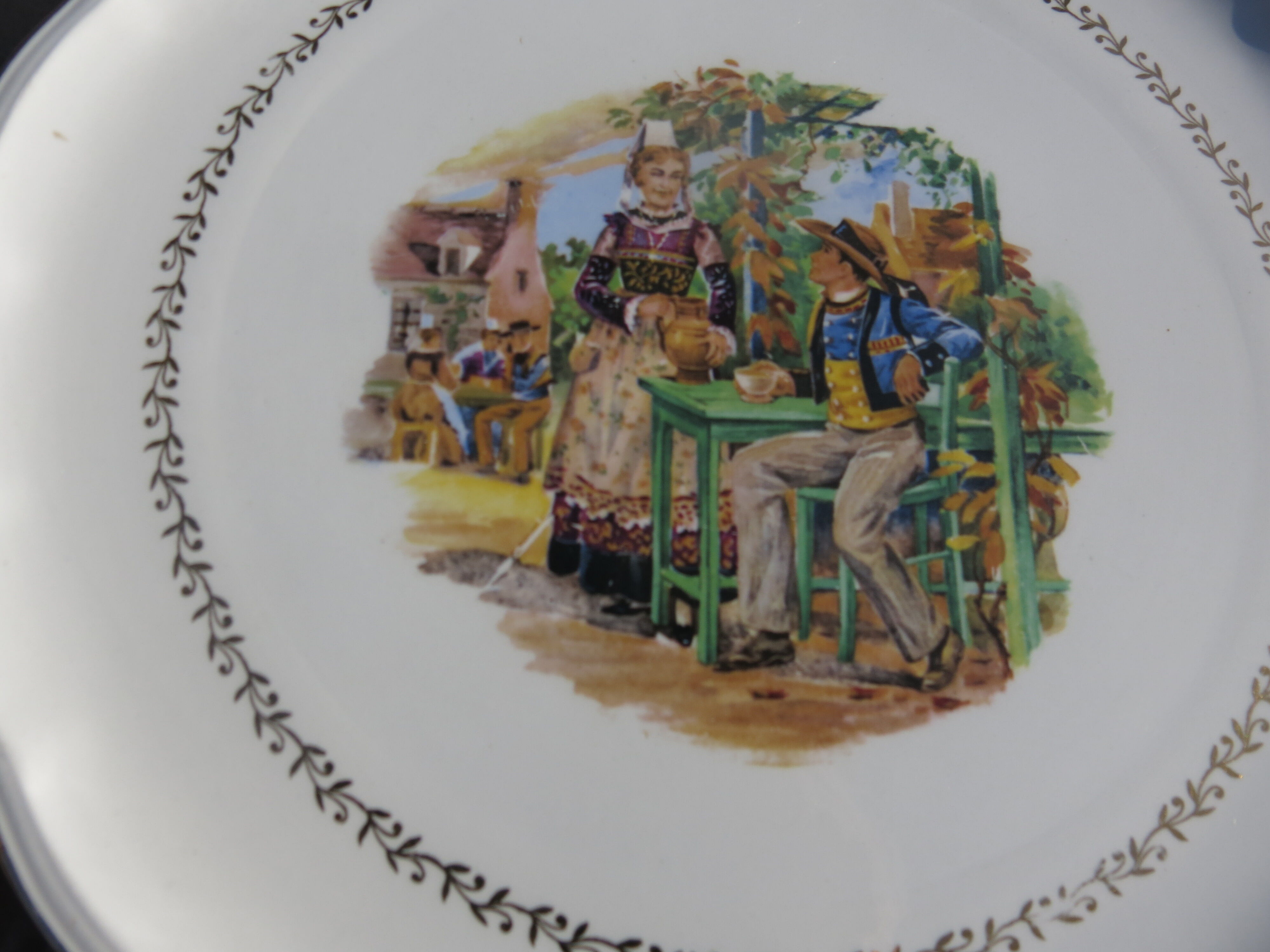 Ancient dish Lunéville