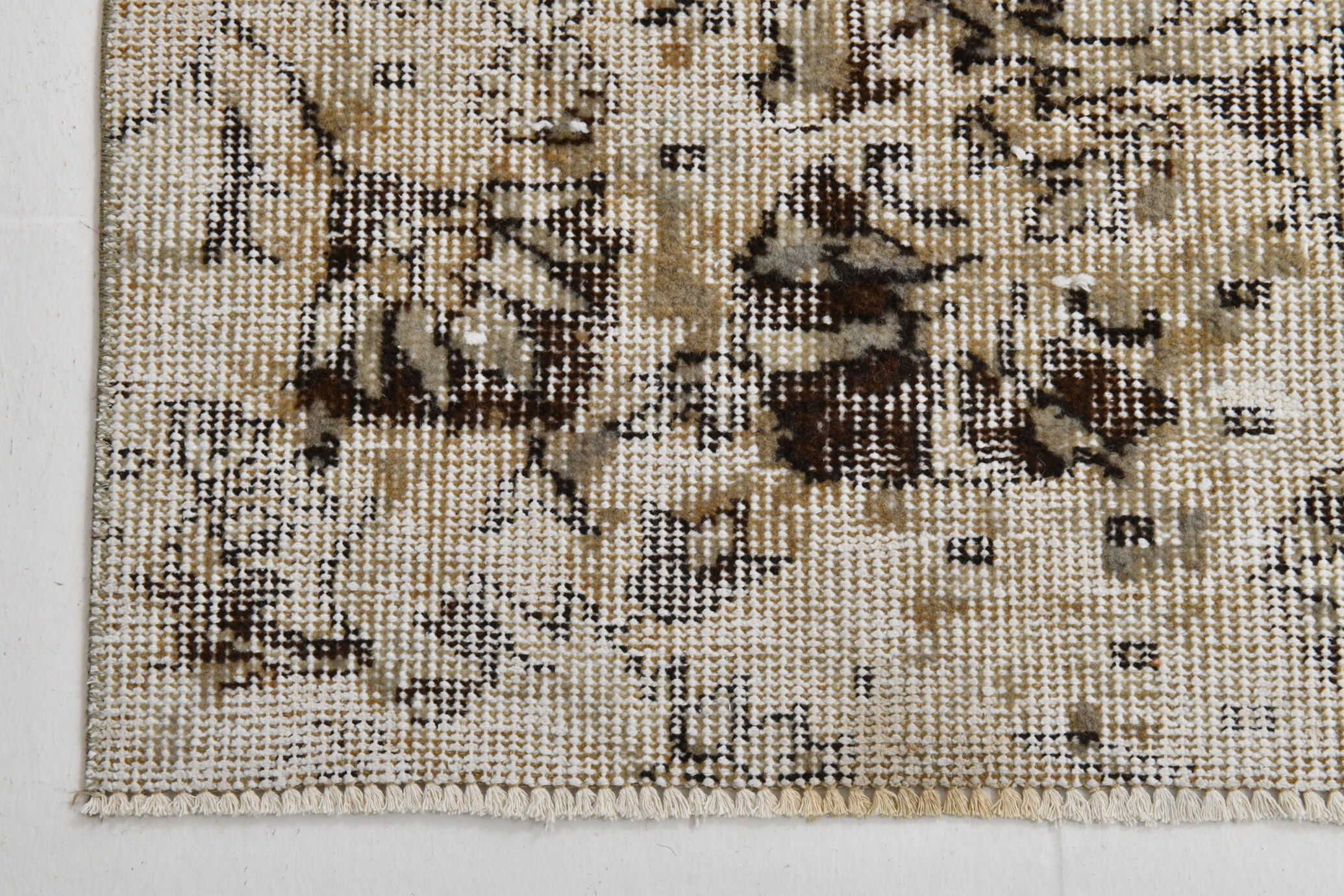 Floral vintage runner rug 81x264cm